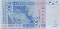 Niger - 2.000  Francs (#616Ho_UNC)