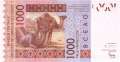 Senegal - 1.000  Francs (#715Ka_UNC)