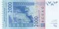 Senegal - 2.000  Francs (#716Ka_UNC)
