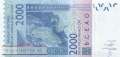 Senegal - 2.000  Francs (#716Ki_UNC)