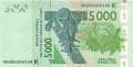 Senegal - 5.000  Francs (#717Kd_UNC)