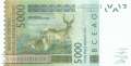 Senegal - 5.000  Francs (#717Kj_UNC)