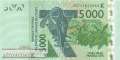 Senegal - 5.000  Francs (#717Kw_UNC)