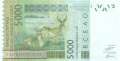 Senegal - 5.000  Francs (#717Kx_UNC)
