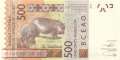 Senegal - 500  Francs (#719Kk_UNC)