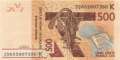 Senegal - 500  Francs (#719Kk_UNC)