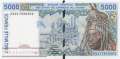 Togo - 5.000  Francs (#813Tk_XF)