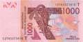 Togo - 1.000  Francs (#815Tg_UNC)