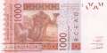 Togo - 1.000  Francs (#815Tk_UNC)