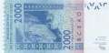 Togo - 2.000  Francs (#816Tb_UNC)