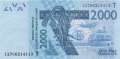 Togo - 2.000  Francs (#816Te_UNC)