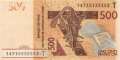 Togo - 500  Francs (#819Tf_UNC)