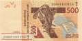 Togo - 500  Francs (#819Tl_UNC)