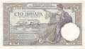 Yugoslavia - 100  Dinara (#027b_AU)