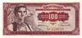Yugoslavia - 100 Dinara (#069_UNC)