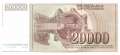 Yugoslavia - 20.000  Dinara (#095_UNC)