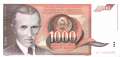 Jugoslawien - 1.000  Dinara (#107_UNC)