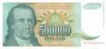 Jugoslawien - 500.000  Dinara - Ersatzbanknote (#131R_UNC)