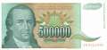 Jugoslawien - 500.000 Dinara (#131_XF)