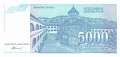 Jugoslawien - 5.000 Dinara (#141a_UNC)