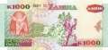 Zambia - 1.000  Kwacha (#040a_UNC)