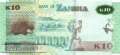 Zambia - 10  Kwacha (#058b_UNC)