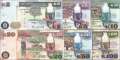 Sambia: 2 - 100 Kwacha (6 Banknoten)