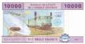 Kongo - 10.000  Francs (#110Ta_UNC)
