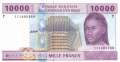Congo - 10.000  Francs (#110Ta_UNC)