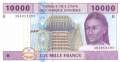 Cameroon - 10.000  Francs (#210Uc_UNC)