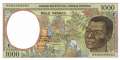 Zentralafrikanische Republik - 1.000  Francs (#302Ff_UNC)