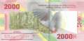 Zentralafrikanische Staaten - 2.000  Francs (#702a_UNC)