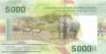 Zentralafrikanische Staaten - 5.000  Francs (#703a_UNC)