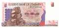 Zimbawe - 5 Dollars (#005b_UNC)