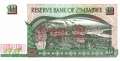 Zimbabwe - 10  Dollars (#006_UNC)