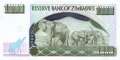 Zimbawe - 1.000  Dollars (#012b_UNC)