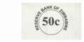 Zimbabwe - 50  Cents (#036_UNC)