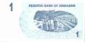 Zimbabwe - 1  Dollar (#037_UNC)
