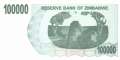 Zimbabwe - 100.000  Dollars - ohne Abstand!!! (#048a_UNC)