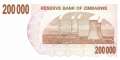Zimbabwe - 200.000  Dollar (#049_UNC)