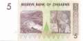 Zimbabwe - 5  Dollars (#066_UNC)