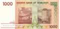 Zimbabwe - 1.000  Dollars (#071_UNC)