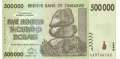 Zimbabwe - 500.000  Dollars (#076a_UNC)