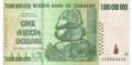 Zimbabwe - 1 Milliarde Dollars (#083_UNC)