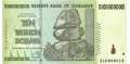 Zimbabwe - 10 Trillion Dollars - Replacement (#088R_UNC)