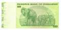 Zimbabwe - 500 Dollars (#098_UNC)